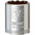 Stanley Stanley Consumer Tools 227931 0.37 in. Drive 17 mm 12 Point Shallow Socket 227931